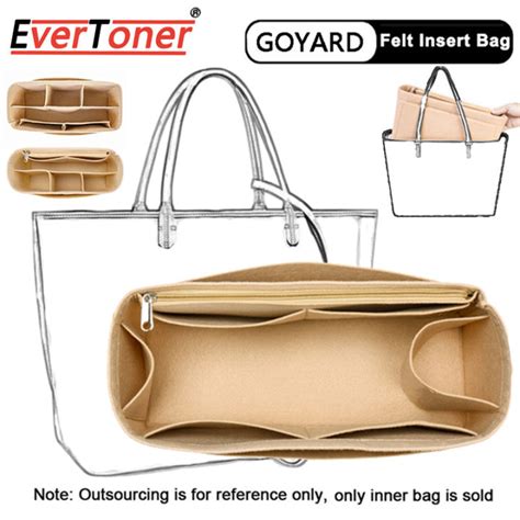 goyard tote liner|Amazon.com: Goyard Tote Insert.